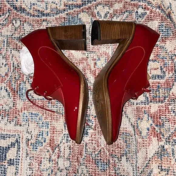 The Office of Angela Scott Miss Cleo Pointed Toe Loafer Pump SZ 39.5 NIB - Picture 7 of 10